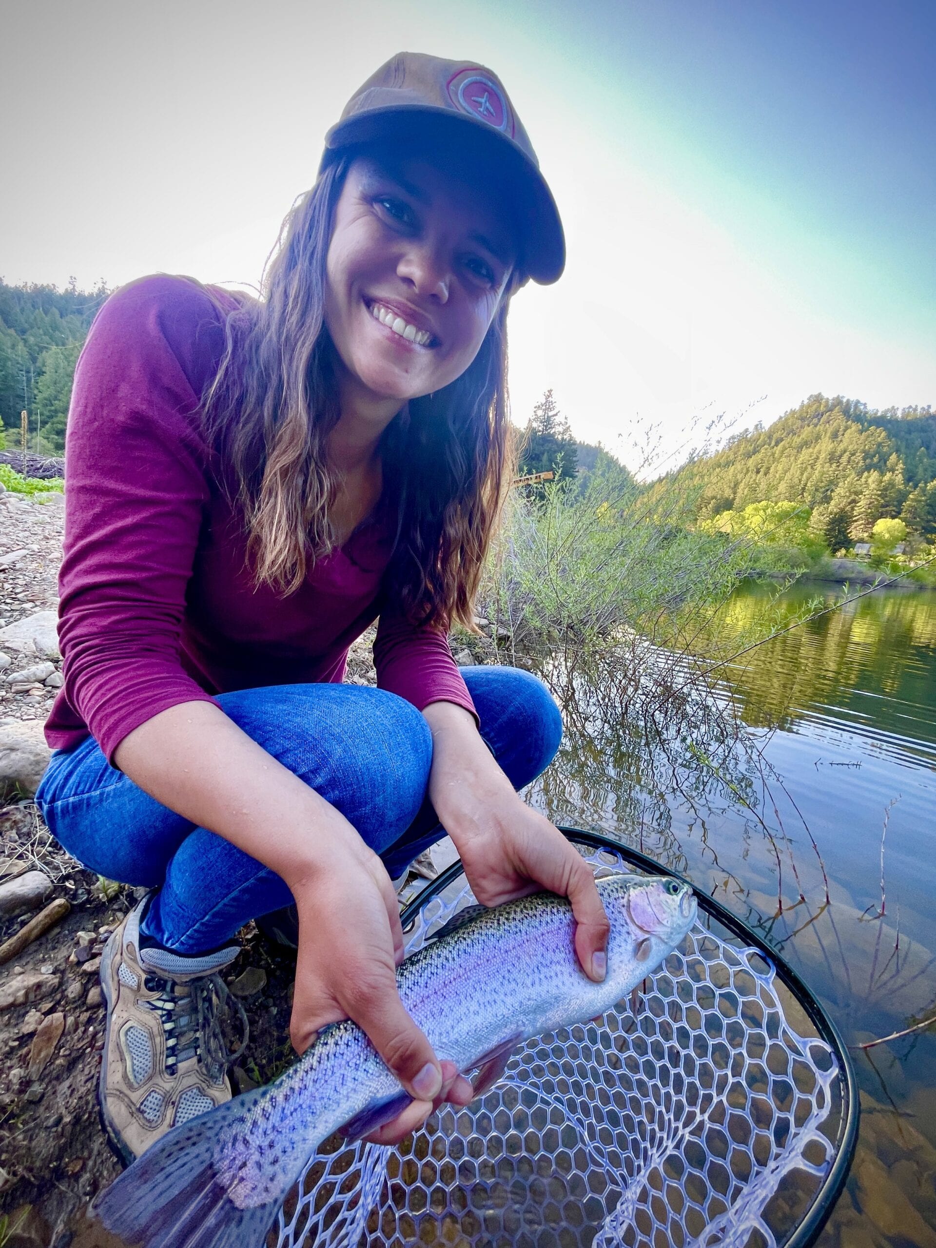 Fishing success near Pagosa Springs — Navajo Lake or San Juan River