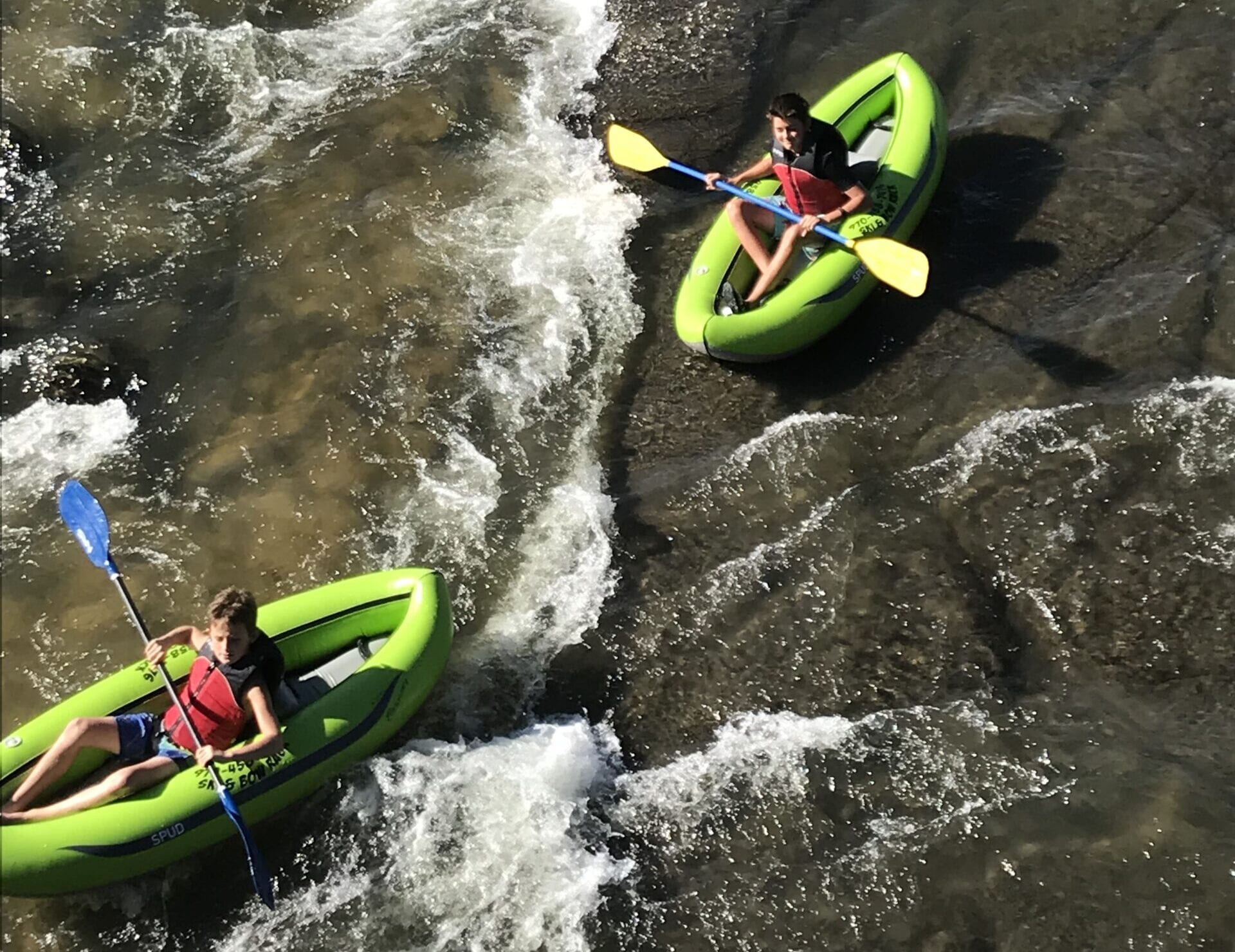 Inflatable kayak rental on the San Juan River Pagosa Springs